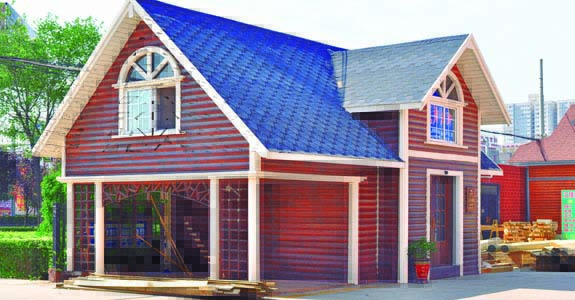 四川防腐木木屋别墅的建造美感