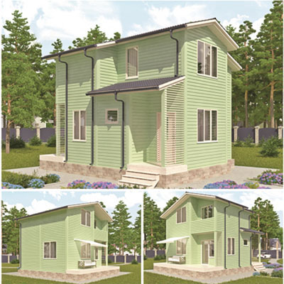 成都木结构房屋鸿运金森防腐木木屋