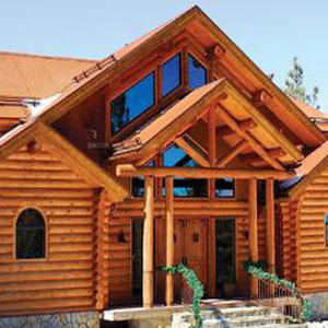 成都木结构厂家精品民宿木屋设计